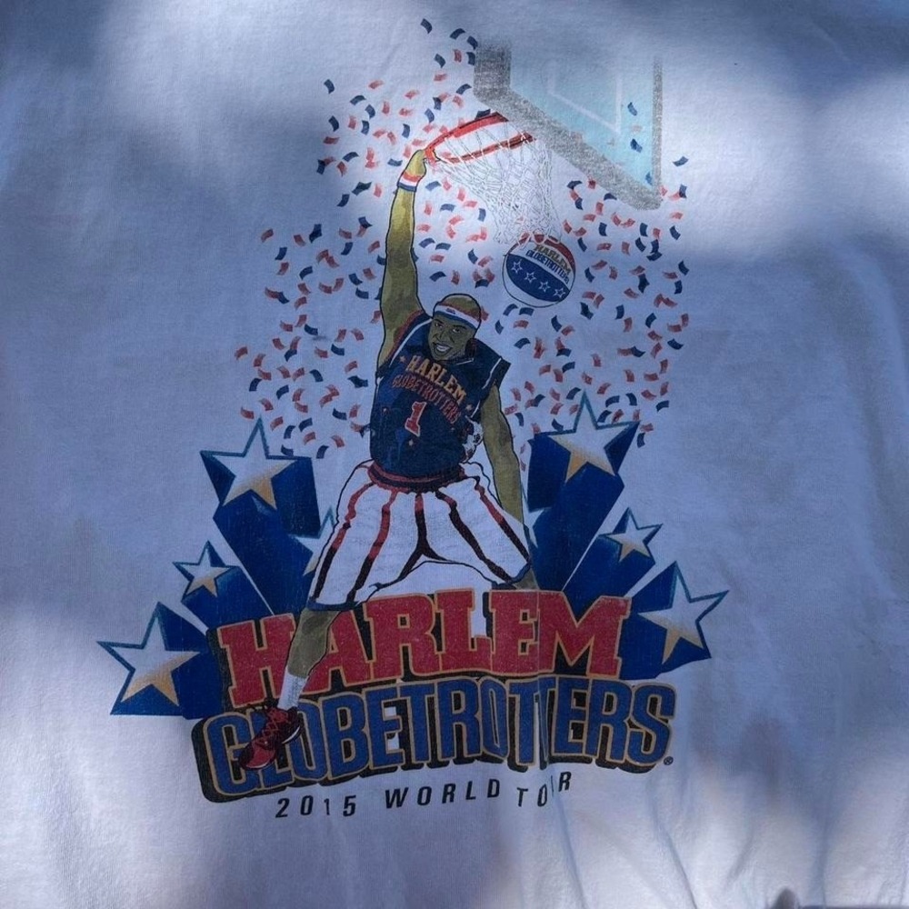 Harlem globetrotters world tour tshirt - Picture 2 of 8